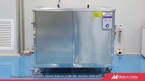 Skymen 500L Μεγάλο Ψηφιακό Βιομηχανικό Υπερηχητικό Καθαριστικό από Ανοξείδωτο Χάλυβα για Επισκευή Αυτοκινήτων και Ανταλλακτικών