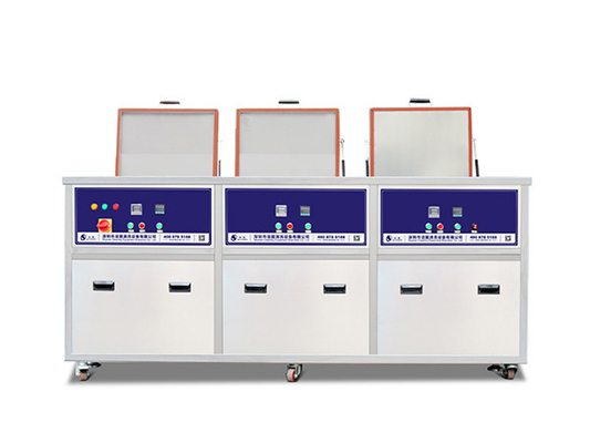 Industrial PCB Ultrasonic Cleaner 3 σταδίων 77L χρονοδιακόπτης ρυθμιζόμενος με δοχείο στεγνώματος
