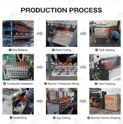 135L Βιομηχανικό Υπερηχητικό Καθαριστικό 1800W με Ψηφιακό Χρονοδιακόπτη 380V/220V