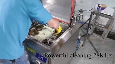 Industrial Ultrasonic Cleaner with 77L Capacity 40kHz Frequency and Digital Timer for Electronic Products