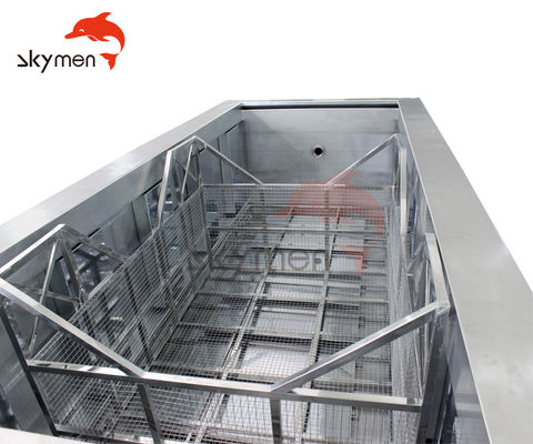 Καθαριστικό υπερηχητικού εναλλάκτη θερμότητας με οδηγίες χειροκίνησης καπάκι και λειτουργία Degas για αποτελεσματικό καθαρισμό