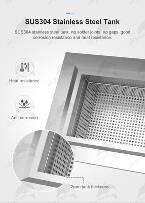 Πλυντήριο υπερήχων βιομηχανικού τύπου Skymen 960L για ναυτιλία, καθαριστικό εξαρτημάτων κινητήρα