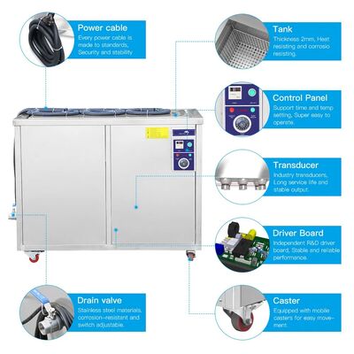 Skymen Industrial Ultrasonic Washing Machine Bath, Engine DPF Filter Cleaner, Parts Washing Machine 360L