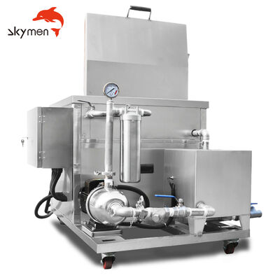 Ultrasonic Cleaner for Industrial Parts Washer, Automatic Parts Washer, Ultrasonic Bath Cleaner with Filtration 360L