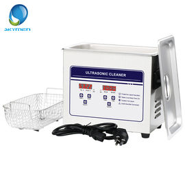 Υπερηχητικός καθαριστής Benchtop μετάλλων, υπερηχητικός καθαρίζοντας εξοπλισμός 3.2L 40KHz 120 Watt