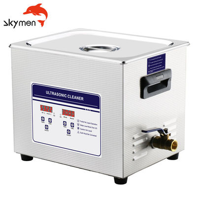 υπερηχητικός καθαριστής 15L 360W Benchtop για Dropper το εμπορευματοκιβώτιο γυαλιού