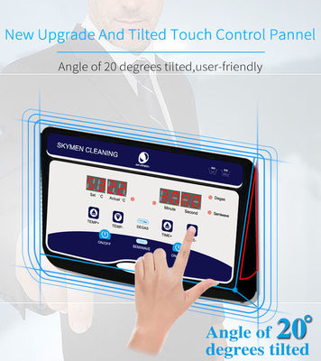 Υπερηχητικό λουτρό Skymen για την περίπτωση κασετών των πυροβόλων με τη θερμάστρα 200W 1,72 γαλόνι