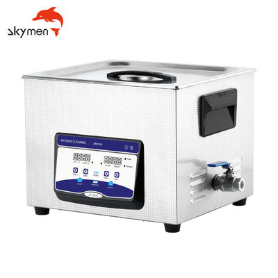 Βιομηχανικός υπερηχητικός καθαριστής Skymen JP-060S Benchtop 15L για το δίσκο πιτσών