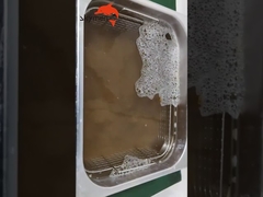 Skymen Ultrasonic καθαριστικό για καθαρισμό Βίδα, αφαίρεση σκουριάς 15L, μηχανικός έλεγχος