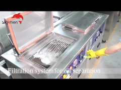 Ρυθμιζόμενο χρονόμετρο Industrial Ultrasonic Cleaner 360L 3600W For Ejector Pins / Punchs