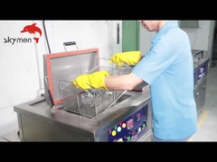 AC 220V/380V Industrial Ultrasonic Cleaner Washer 135L With Ξέπλυμα / Φίλτρο / Στεγνωτήριο