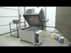 Μηχανή καθαρισμού ψεκασμού με περιστροφικό καλάθι καθαρισμού μπλοκ κινητήρα