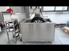 Καθαρισμός ζαντών βαρέως τύπου με υπερηχητικό καθαριστή τροχών Skymen | Βιομηχανική λύση